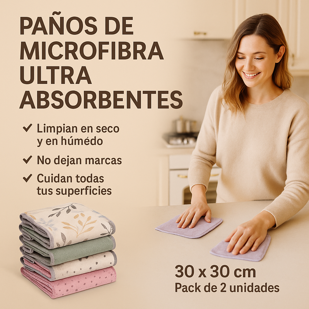 Paño de microfibra ultra resistente