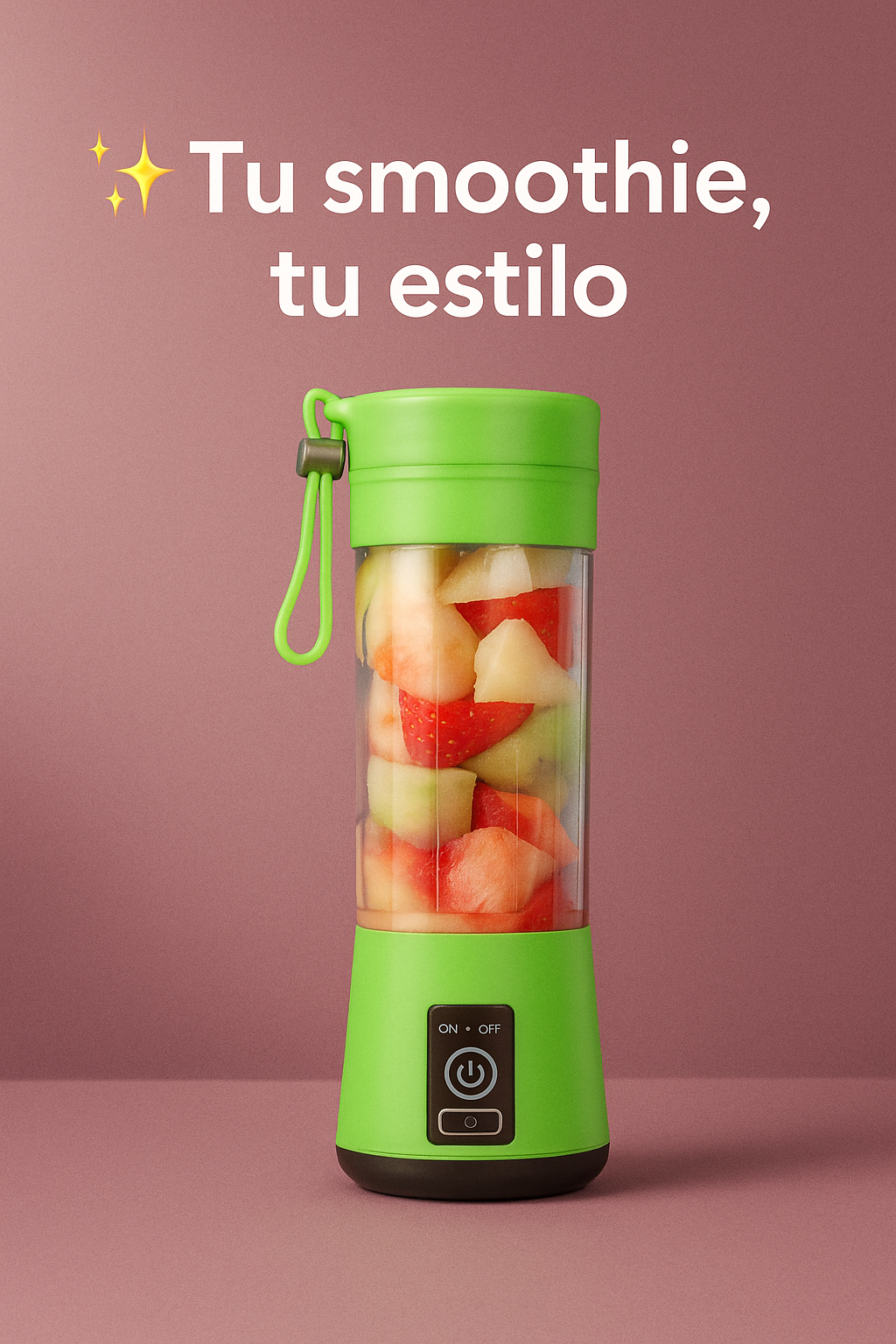 Batidora Licuadora Portable - Verde