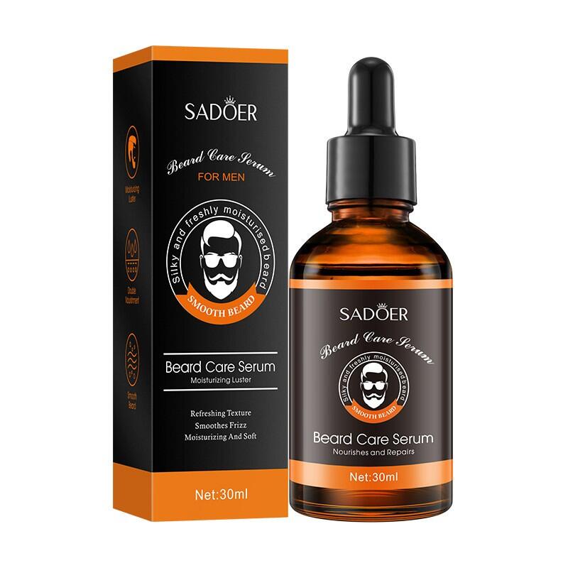 Sérum para el Cuidado de la Barba SADOER 30 ml – Nutrición, Crecimiento y Estilo Profesional