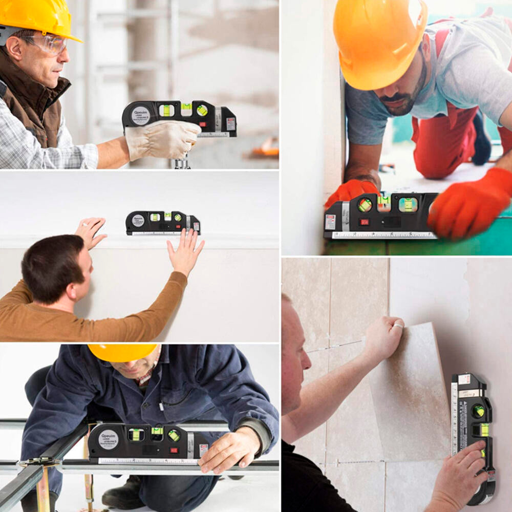 Nivel Láser, Herramienta para Bricolaje, Pintura y Pladur con Puntero Preciso